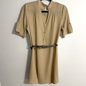 Yogo Blouse Dress with Belt